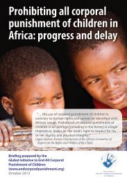 English - Global Initiative to End All Corporal Punishment of Children