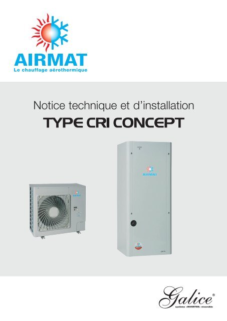 Airmat ã Notice Technique 03 Fevrier09 Prix De Groscom