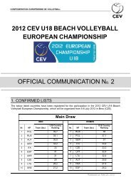 OFFICIAL COMMUNICATION No. 2 - CEV