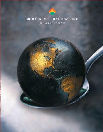 Brinker International 2001 Annual Report