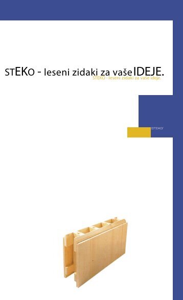 STEKO - leseni zidaki za vaÅ¡e ideje.