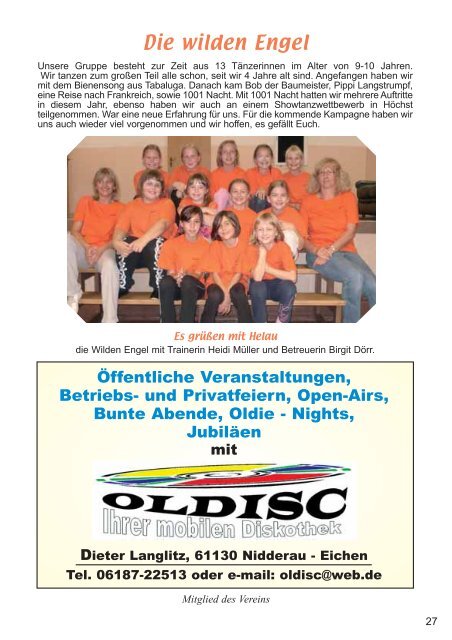 Jahresheft 2008 (pdf) - Aascher Schnooke