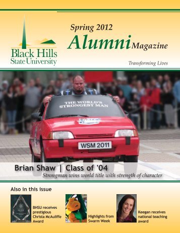 Spring 2012 Alumni - Black Hills State University