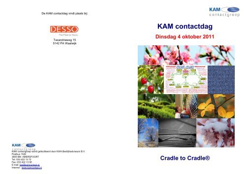 KAM contactdag - Kam Contactgroep