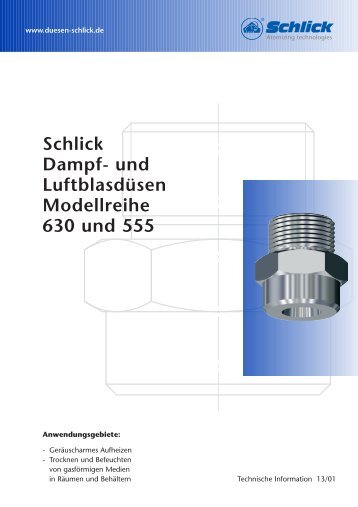 Schlick Dampf - DÃ¼sen-Schlick GmbH