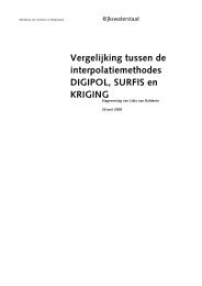 Vergelijking tussen de interpolatiemethodes DIGIPOL, SURFIS en ...