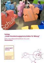 Lokale Verantwortungsgemeinschaften fÃ¼r Bildung - Deutsche ...