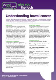Understanding bowel cancer - Bowel Cancer UK