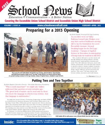 School News - Escondido Union High School District