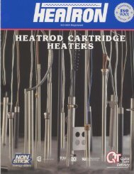 Cartridge Heaters - Custom Component Sales, LLC