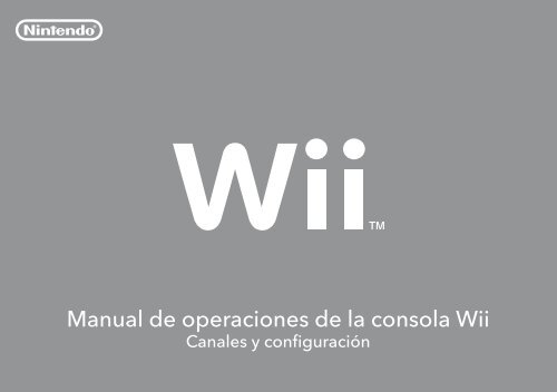 semanal alma blanco como la nieve Manual de operaciones de la consola Wii