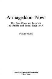 Armageddon Now! - Gary North