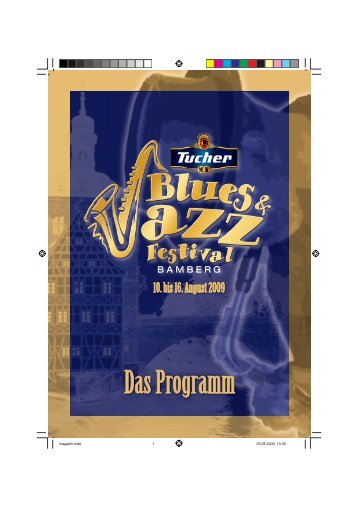 DAS PROGRAMM - Blues- & Jazz-Festival - Stadtmarketing Bamberg