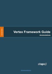 Vertex Framework Vertex Framework Guide