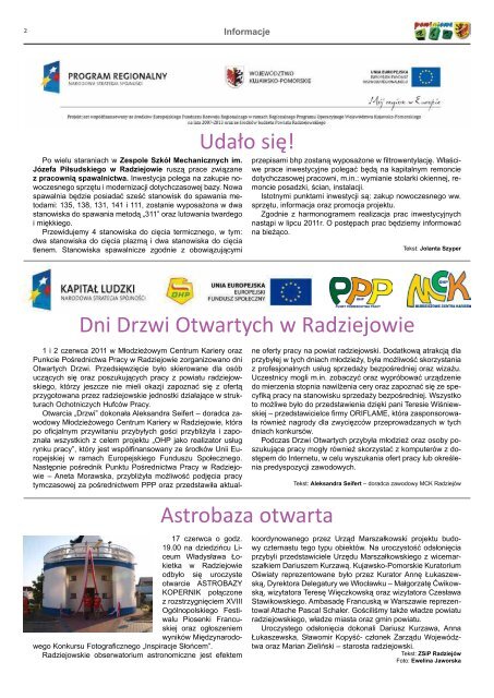 Powiatowe ABC - czerwiec 2011 - Powiat Radziejowski