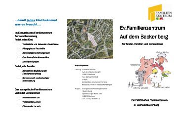 Ev. Familienzentrum Auf dem Backenberg - Evangelische ...