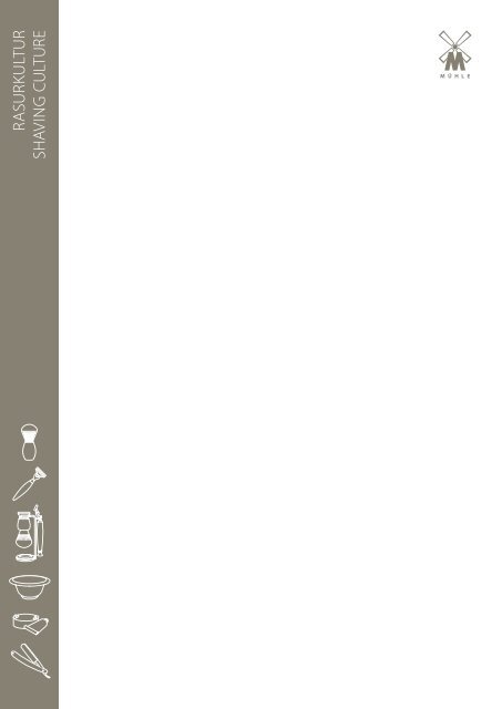Mühle - Rasurkultur Produkte - Katalog ansehen - EXQUISIT24