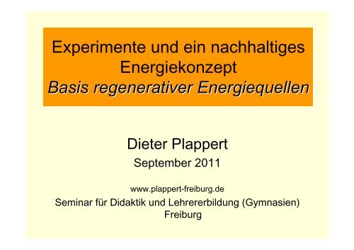 Energie - plappert-freiburg.de