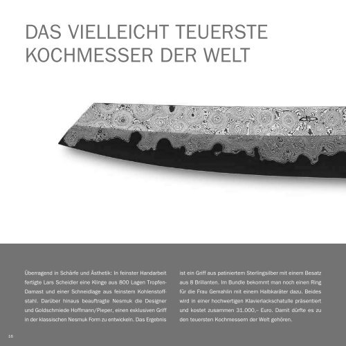 Nesmuk - Messer Crystallized - Katalog ansehen - EXQUISIT24