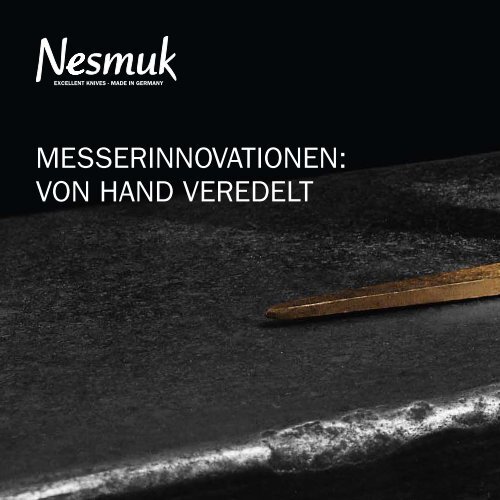 Nesmuk - Messer Crystallized - Katalog ansehen - EXQUISIT24