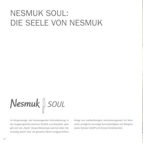 Nesmuk - Messer Crystallized - Katalog ansehen - EXQUISIT24