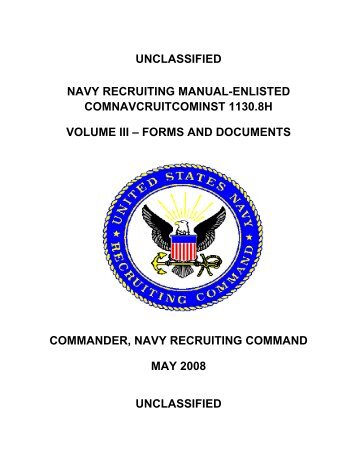 unclassified navy recruiting manual-enlisted - NavyGirl.org