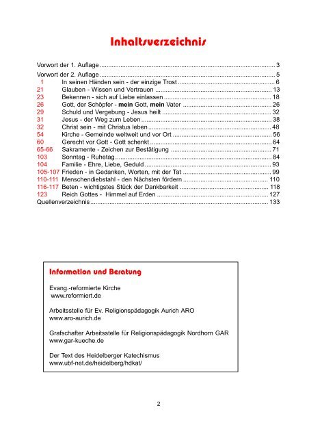 pdf-Datei: Anbahnung - Heidelberger Katechismus