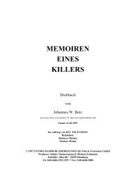 MEMOIREN EINES KILLERS - Die Cleveren
