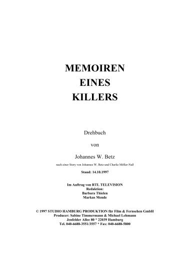 MEMOIREN EINES KILLERS - Die Cleveren