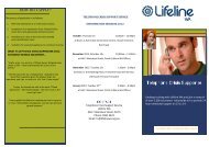 Telephone Crisis Support Volunteer Brochure - Lifeline WA