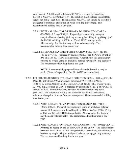 View Actual EPA Method 332 (PDF File) - Columbia Analytical ...