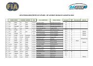 Lavanttal Rallye - lista prijav/entry list - AS2005