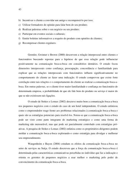 Marketing empreendedor e rede de relaÃ§Ã£o - Departamento de ...