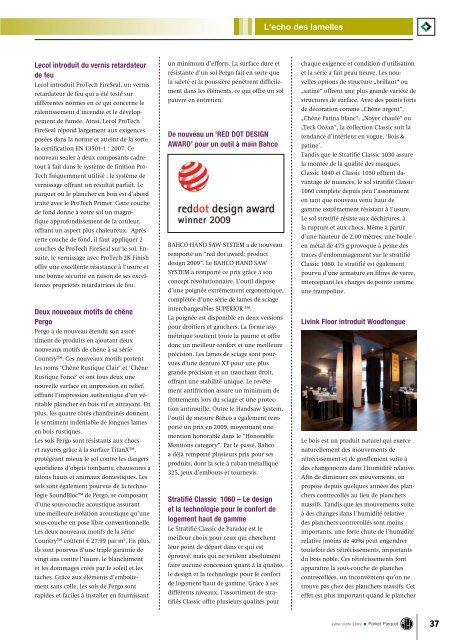 PARkEt PARQuEt - Bouwmagazines