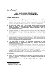 Una catequesis educadora para la EvangelizaciÃ³n Nueva