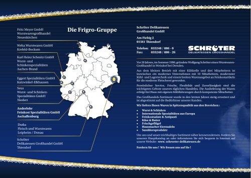 PDF-Datei - von WEHA Wurstwaren GmbH