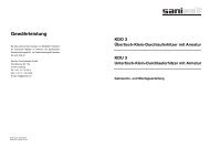 Gewährleistung - SaniTec Produkthandel GmbH