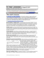 110825 FLYING LESSONS.pdf - FAASafety.gov