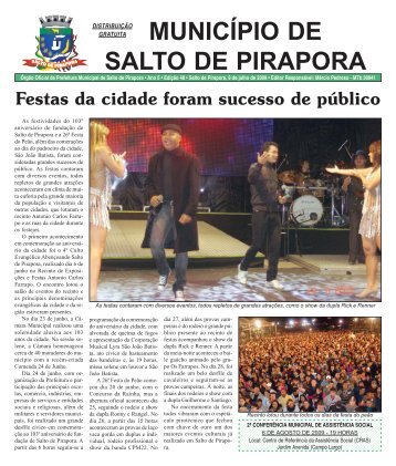 MUNICÃPIO DE SALTO DE PIRAPORA - Prefeitura Municipal de ...