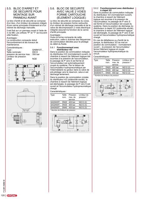 Bloc d'arrêt et de sécurité SAF/DSV - Faure automatisme