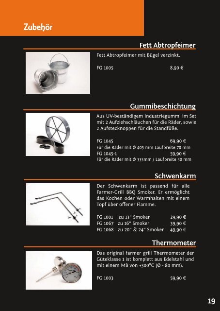 Produkt Katalog 2012 - Farmer Grill