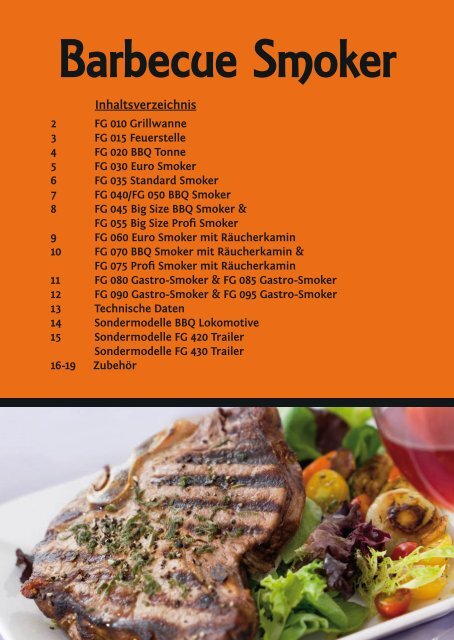 Produkt Katalog 2012 - Farmer Grill