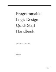 Programmable Logic Design Quick Start Handbook