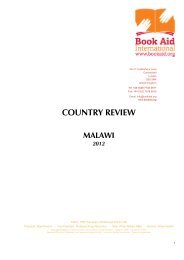 MALAWI- 2012 REVIEW REPORT - Book Aid International