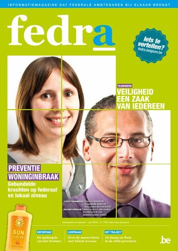 Download het magazine - Fedra - Belgium.be