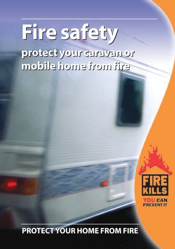 Download the Fire Kills PDF File for caravans and mobile homes