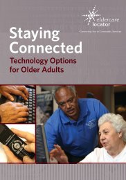 Staying Connected: Technology Options for Older Adults - n4a