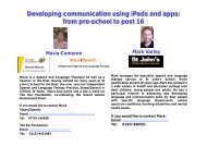 Developing communication using iPads and apps: from pre ... - batod