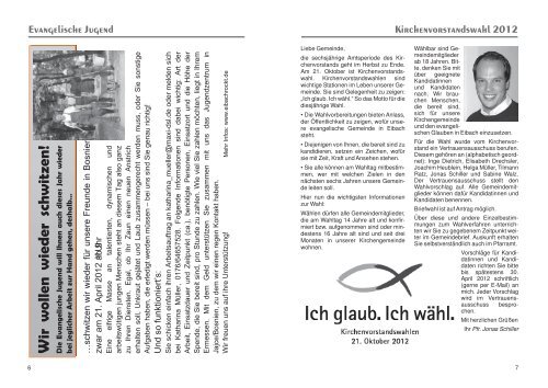 Evangelischer Gemeindebote Eibach April / Mai 2012 - Evang.-Luth ...