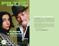 PJ Harvey & John Parish no compromise - FILTER Magazine